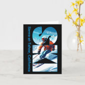 Sierra-at-tahoe Cool Skiing Vakantie Ski Outdoor S Kaart (Gele Bloem)