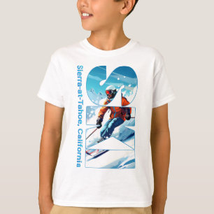 Sierra-at-tahoe Cool Skiing Vakantie Ski Outdoor S T-shirt
