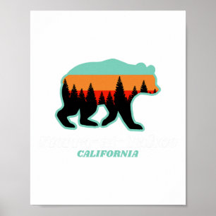 Sierra-at-tahoe Skiën Snowboarden California Bea Poster