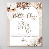 SIERRA Bohemian Bottle Baby shower Spel Poster (Voorkant)