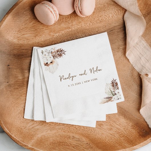 SIERRA Bohemian Pampas Enclosure Kaart Servet