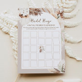 SIERRA Bohemian Vrijgezellenfeest Bingo Kaart