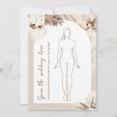 SIERRA Boho Guess De Jurk Vrijgezellenfeest Spel Kaart (Voorkant)