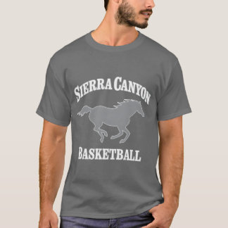 Sierra Canyon Voetbal Met Paard Meisje T-shirt