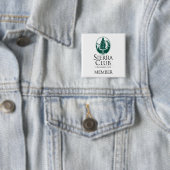 Sierra Club, LID, LID Vierkante Button 5,1 Cm (In situ)
