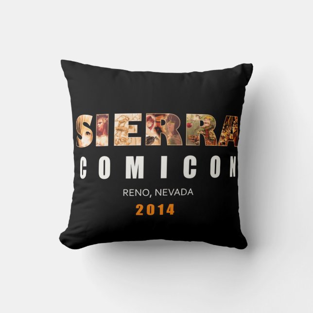 Sierra Comicon Autograaf Pillow Kussen (Voorkant)