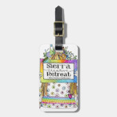 Sierra Creative Retreat Luggage of Journal-label Bagagelabel (Voorkant verticaal)