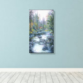 Sierra Creek Canvas Afdruk (Insitu (Houten vloer))