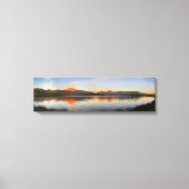 Sierra Crest Sunset - John Muir Trail Canvas Afdruk (Voorkant)