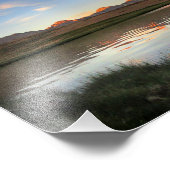 Sierra Crest Sunset - John Muir Trail Foto Afdruk (Hoek)