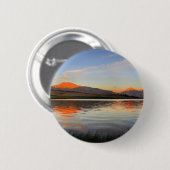 Sierra Crest Sunset - John Muir Trail Ronde Button 5,7 Cm (Voorkant /achterkant)