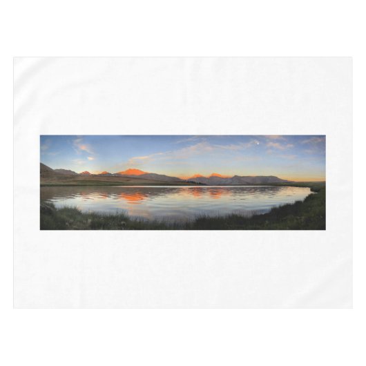 Sierra Crest Sunset - John Muir Trail Tafelkleed (Voorkant (Horizontaal))
