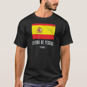 Sierra de Yeguas Spanje ES Vlag Stad Bandera Ropa T-shirt