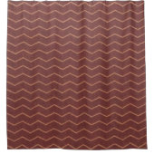 Sierra Dusk Chevron Douchegordijn (Voorkant)