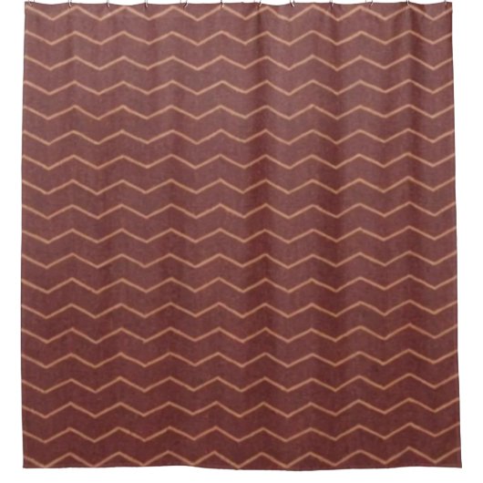  Sierra Dusk Chevron Douchegordijn (Voorkant)
