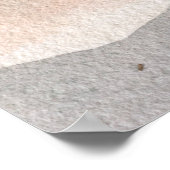 Sierra Dusk | Mountain Wedding Welcome Sign Poster (Hoek)