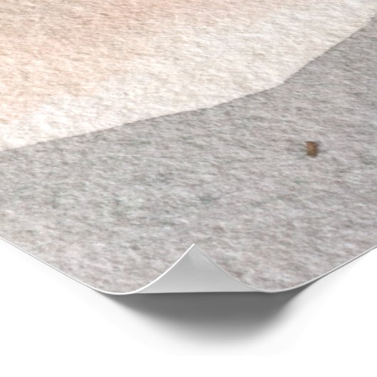 Sierra Dusk | Mountain Wedding Welcome Sign Poster (Hoek)