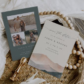 Sierra Dusk | Rustic Southwest Mountain Wedding Save The Date