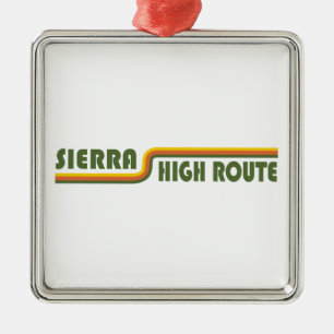 Sierra High Route, Californië Metalen Ornament