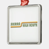 Sierra High Route, Californië Metalen Ornament (Links)