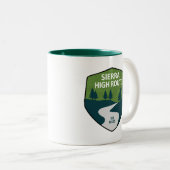 Sierra High Route Tweekleurige Koffiemok (Voorkant rechts)