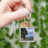 Sierra Juniper en Groene Bomen 2 Sleutelhanger (Hand)