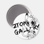 Sierra kat magneet (Voorkant / Achterkant)