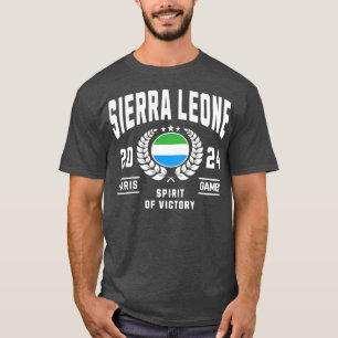 Sierra Leone 2024 Sportliefhebber T-shirt