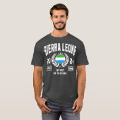 Sierra Leone 2024 Sports Lover T-shirt (Voorkant volledig)