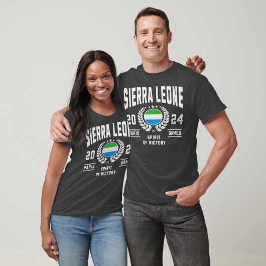 Sierra Leone 2024 Sports Lover T-shirt (Unisex)