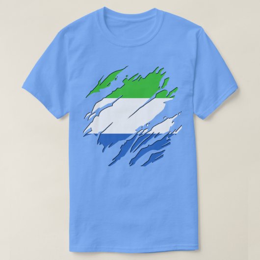 Sierra Leone altijd T-shirt (Design voorkant)