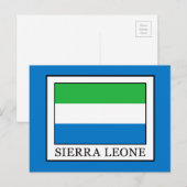 Sierra Leone Briefkaart (Voorkant / Achterkant)