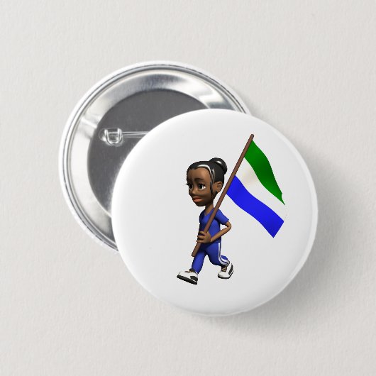 Sierra Leone Button (Voorkant /achterkant)