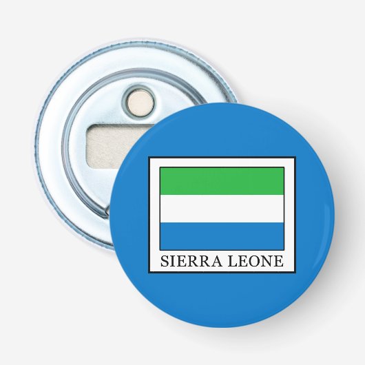 Sierra Leone Button Flesopener (Voorkant)