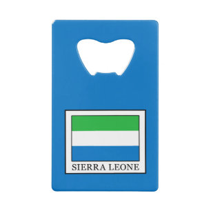 Sierra Leone Creditkaart Flessenopener