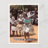 Sierra Leone - De Koindu-dans - Briefkaart (Voorkant)