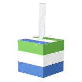 Sierra Leone Decoratie (Voorkant hoekig)