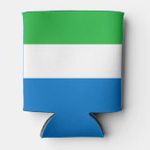 Sierra Leone Flag Blikjeskoeler (Voorkant)