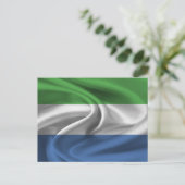 Sierra Leone Flag Briefkaart (Staand voorkant)