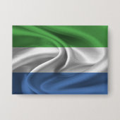 Sierra Leone Flag Button (Voorkant)
