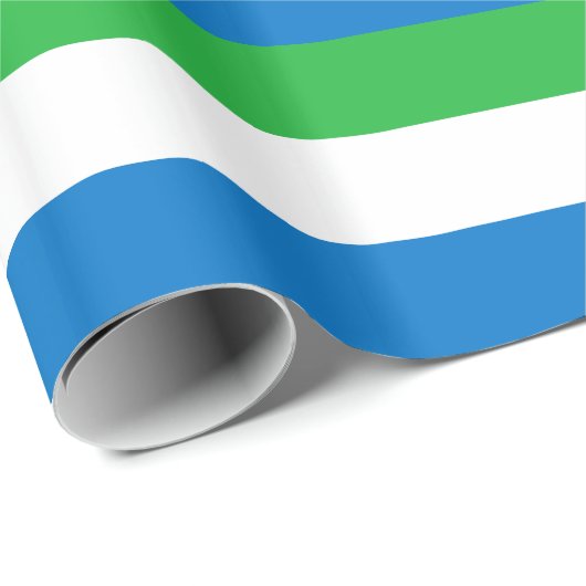 Sierra Leone Flag Cadeaupapier (Rol Hoek)