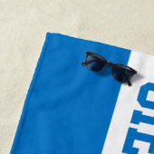 Sierra Leone Flag & Emblem Beach Towel Strandlaken (In situ)