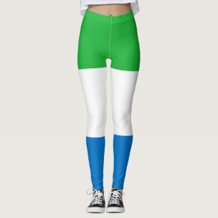 Sierra Leone Flag Leggings