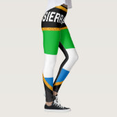 Sierra Leone Flag Leggings (Rechts)