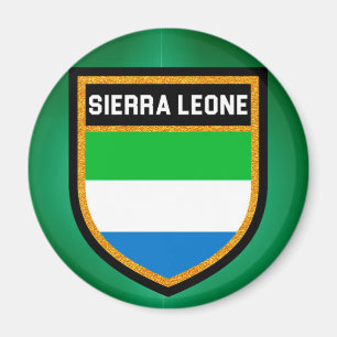 Sierra Leone Flag Magneet