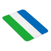 Sierra Leone Flag Magneet (Rechterzijde)
