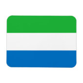 Sierra Leone Flag Magneet (Horizontaal)