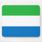 Sierra Leone Flag Muismat (Voorkant)