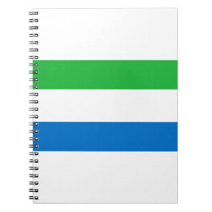 Sierra Leone Flag Notitieboek