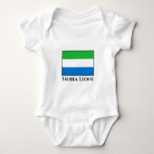 Sierra Leone Flag Romper (Voorkant)